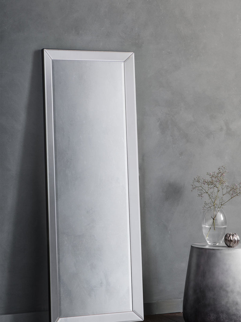 Gallery Home Silver Billingham full-length mirror 142.5cm, UK version