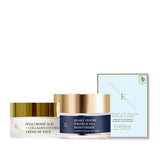 ErthSkin Hyaluronic Acid Collagen Eye Cream and Snake Venom Moisturiser Set British Skincare 80ml