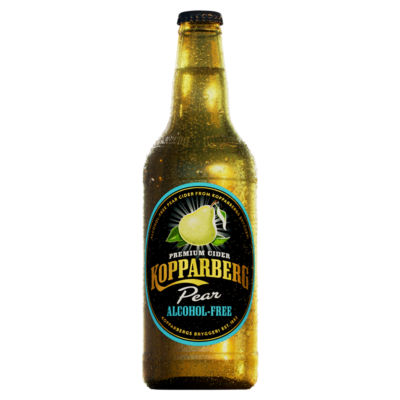 Kopparberg alcohol-free pear cider 500ml, UK version