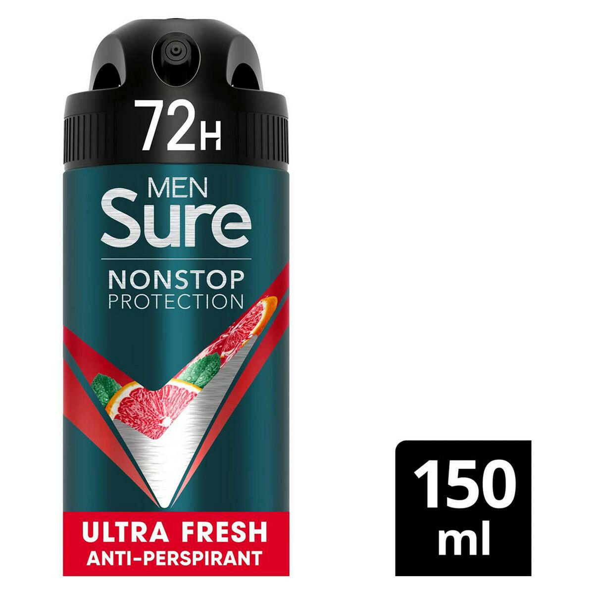 Sure Men Ultra Fresh Nonstop Protection Anti-perspirant Deodorant Aerosol 150 ml Men's Toiletries Boots