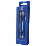 Chelsea FC Crest Pen Pencil Set Gift Box - British product