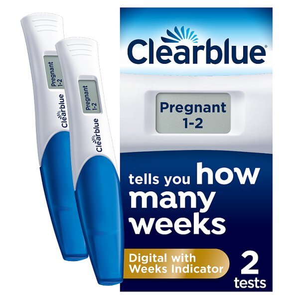 Clearblue Digital Weeks Indicator Pregnancy Test - 2 Tests - McGrocer