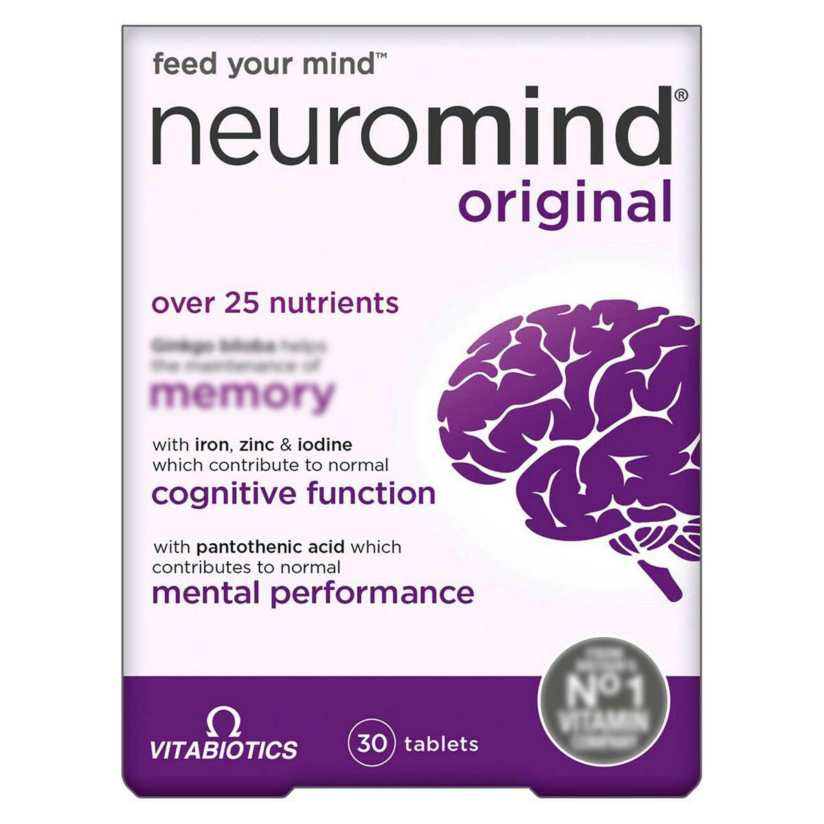 Vitabiotics Neuromind Original 30 Tablets GOODS Boots