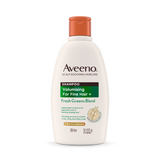 Aveeno Volumising+ Fresh Greens Blend Shampoo For Fine Hair 300ml