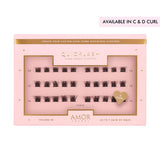 House of Amor False Lashes C Curl 30 clusters, UK version