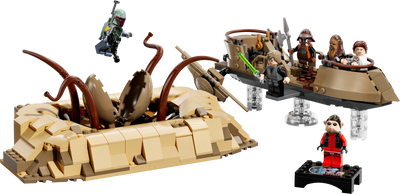 LEGO Star Wars Desert Skiff & Sarlacc Pit Building Set 558 Pieces Ages 9+