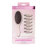 Brushworks Luxury Hair Styling Set Pink Hair Accessories