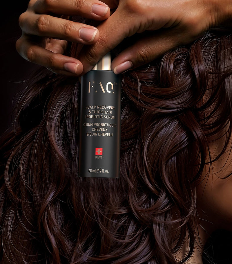 FAQ scalp recovery and thick hair probiotic serum 60ml - British product