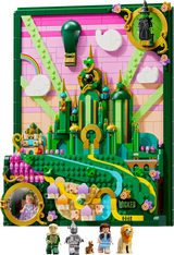 LEGO Wicked Emerald City Wall Art Building Set 1518 Pieces