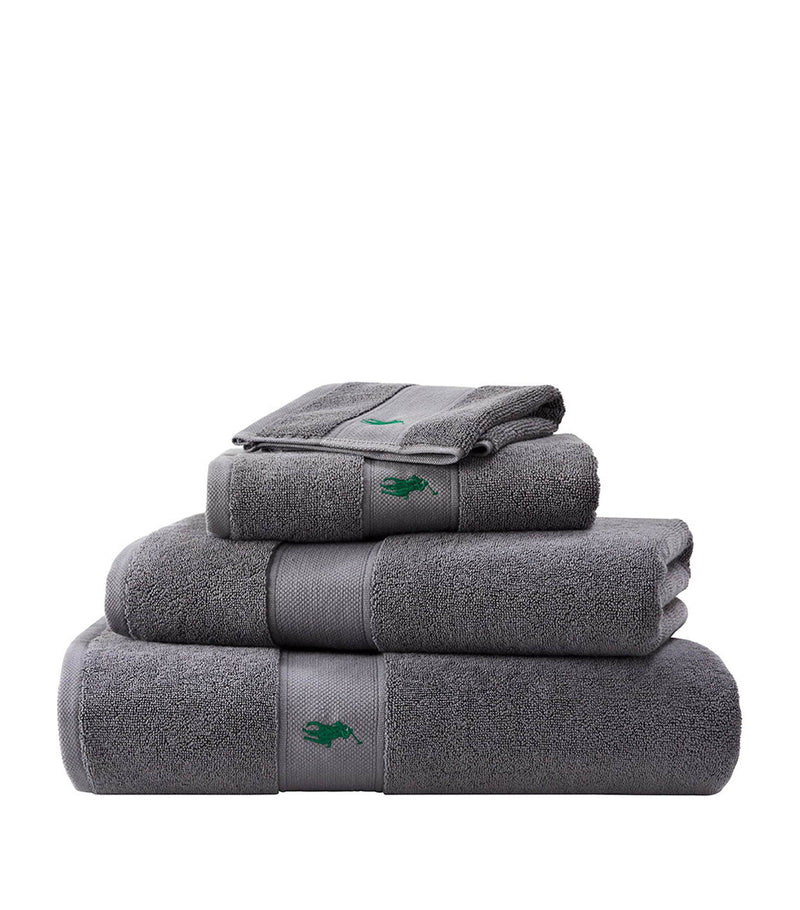 Ralph Lauren Polo Player bath towel 70cm x 140cm, imported from the UK