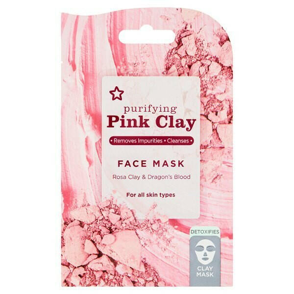 Superdrug Pink Clay Face Mask 15ml GOODS Superdrug