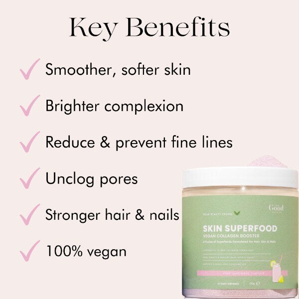 Your Beauty Vegan Collagen Booster Pink Lemonade 120g GOODS Superdrug