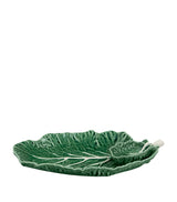 Bordallo Pinheiro Cabbage Platter with Bowl Earthenware Serving Set 28cm