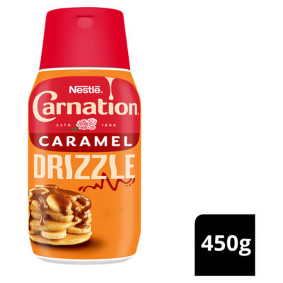 Carnation Caramel Drizzle dessert sauce 450g - British product