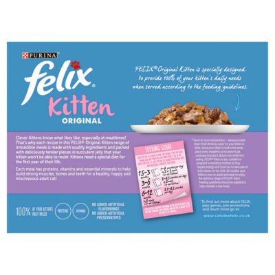 Flexi Kitten Food Mixed Selection in Jelly 12 x 100g