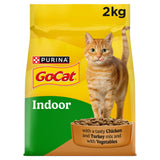 Go-Cat indoor chicken dry cat food 2kg, UK version