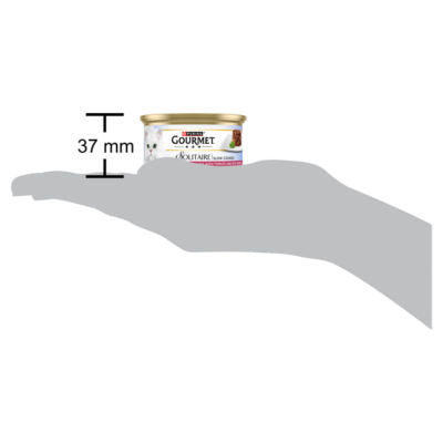 GOURMET Solitaire beef wet cat food 85g, UK version