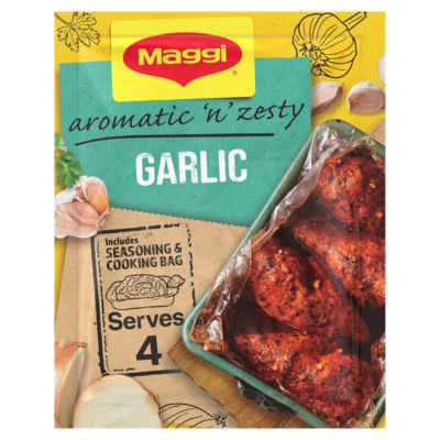 Maggi Garlic Chicken Recipe Mix 30g, imported from the UK
