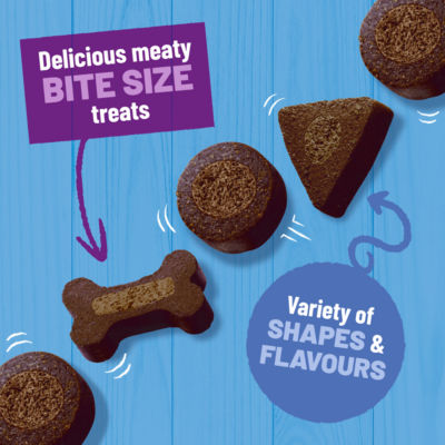 Bakers Allsorts Chicken Beef and Lamb Dog Treats 98g - British product