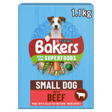 Bakers beef dry dog food for small dogs 1.1kg - British product