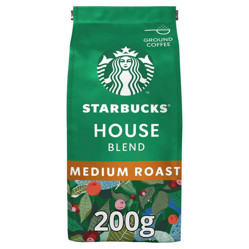Starbucks House Blend Medium Roast Ground Coffee GOODS ASDA