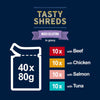 Felix wet cat food Mixed Selection in Gravy 40x80g - British product