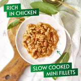 GOURMET wet cat food poultry 8x85g - British product
