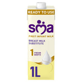 SMA First Infant Baby Milk Liquid Formula 1 Litre