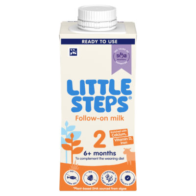Little Steps Follow-on Baby Milk Ready-to-use 200ml, UK version