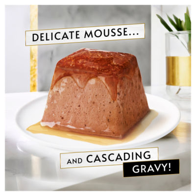 Gourmet Revelations Salmon mousse wet cat food 4x57g, UK version