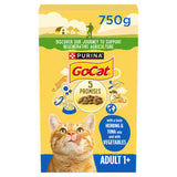 Go Cat dry cat food herring and tuna 750g, UK version