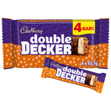 Cadbury Double Decker Milk Chocolate Bar 4 Pack 174.8g
