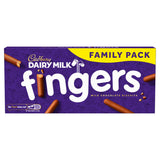 Cadbury Dairy Milk Fingers Milk Chocolate Coated Biscuits 189g - British product