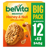 Belvita Breakfast Honey & Nut with Choc Chips Breakfast Biscuits 540g