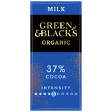 Green & Black's 37% Milk Chocolate Organic Block 90g