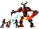 LEGO Thor vs. Surtur Construction Figure Building Set 245 Pieces