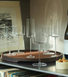 LSA International Walnut City serving tray 40cm, UK version