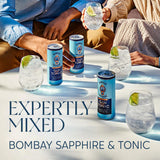 Bombay Sapphire gin and tonic ready-to-drink cocktail 250ml - British product