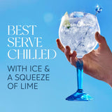 Bombay Sapphire gin and tonic ready-to-drink cocktail 250ml - British product
