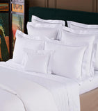 Yves Delorme Colisée Blanc Square Oxford pillowcase 65cm x 65cm (British brand)