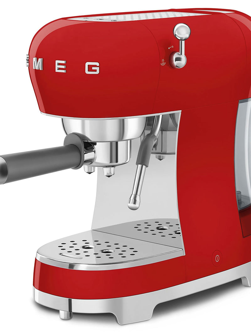 Smeg Red Espresso Coffee Machine