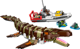 Lego Jurassic World Brick-Built Mosasaurus Boat Mission 858pc