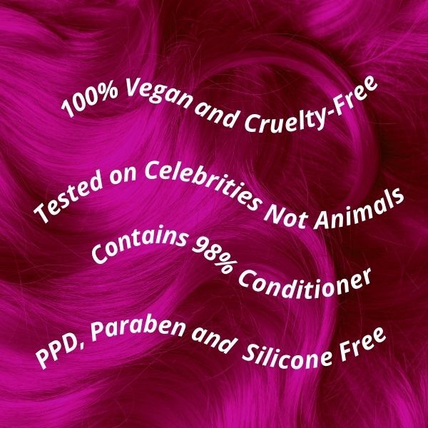 Manic Panic Hair Dye Hot Hot Pink 237ml, imported from the UK