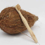 Organically Epic children's bamboo toothbrush soft bristle, imported from the UK
