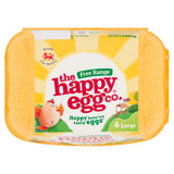 The Happy Egg Co Free Range 6 Large Eggs - McGrocer