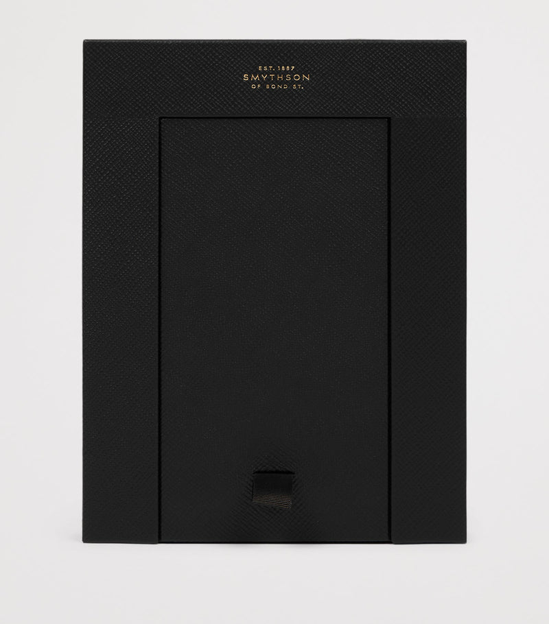 Smythson Calfskin Panama Double Frame 6 x 4 (British brand)