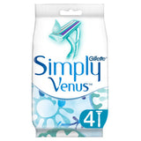 Gillette Venus Simply 2 Disposable Razors Pack of 4
