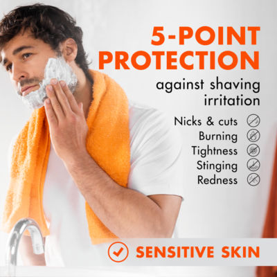Gillette moisturising shave gel 200ml - British product