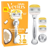 Gillette Venus Pro ComfortGlide Coconut Scented Razor (British brand)