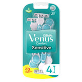 Gillette Venus Comfort Sensitive Women's Disposable Razors Pack of 4